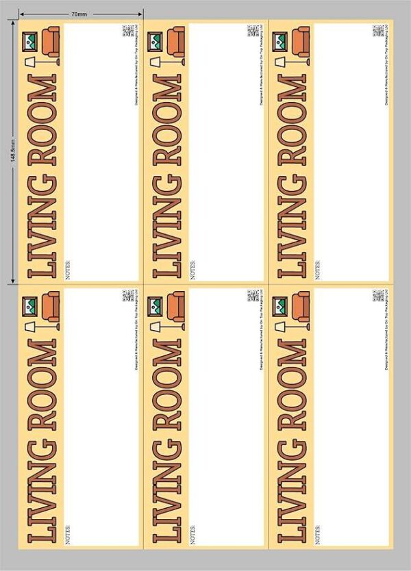 Living Room - Moving Day Sticker Set - Image 4