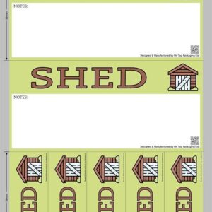 Shed - Moving Day Sticker Set