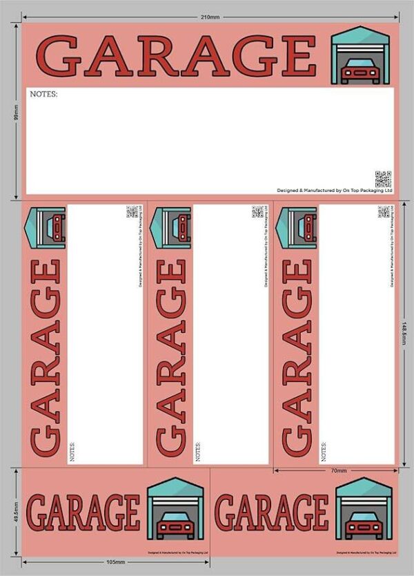 Garage - Moving Day Sticker Set - Image 2