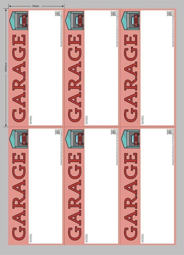 Garage - Moving Day Sticker Set - Image 4