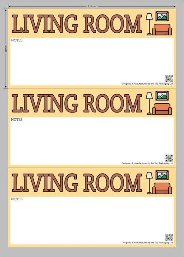 Living Room - Moving Day Sticker Set - Image 3