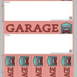 Garage - Moving Day Sticker Set