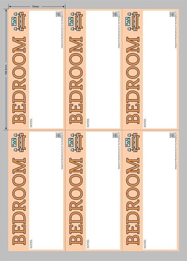 Bedroom - Moving Day Sticker Set - Image 4