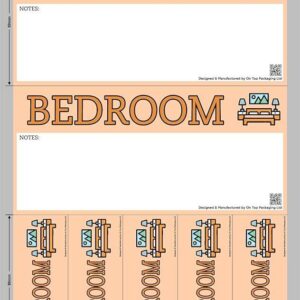Bedroom - Moving Day Sticker Set