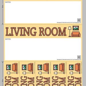 Living Room - Moving Day Sticker Set