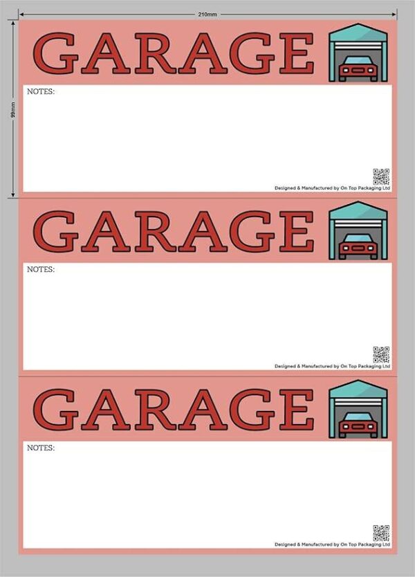 Garage - Moving Day Sticker Set - Image 3