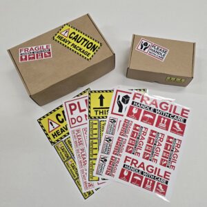 Please Handle With Care- Sticker Set