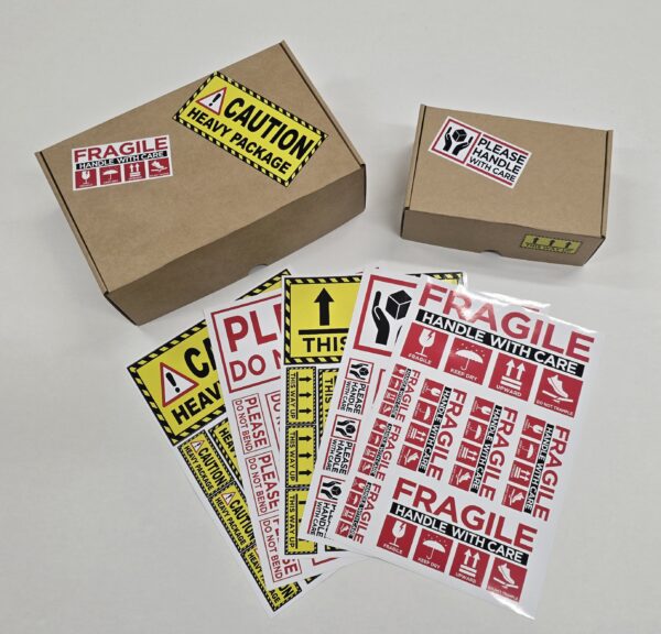 Fragile- Handle With Care - Sticker Set