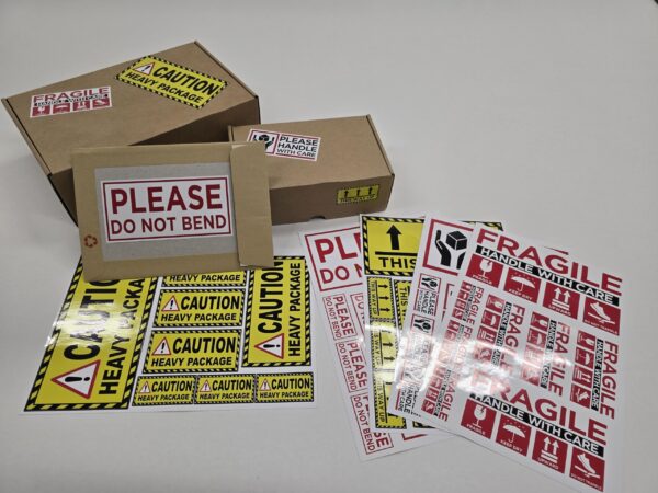 Please Handle With Care- Vinyl Labels - Image 2